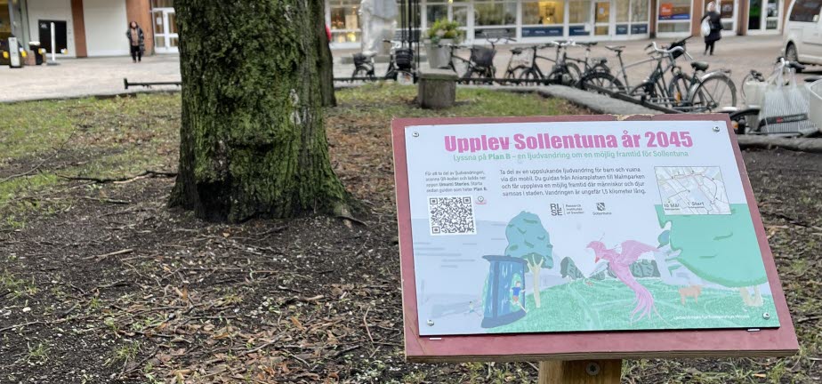 Plan B - en ljudpromenad i Sollentuna 2025