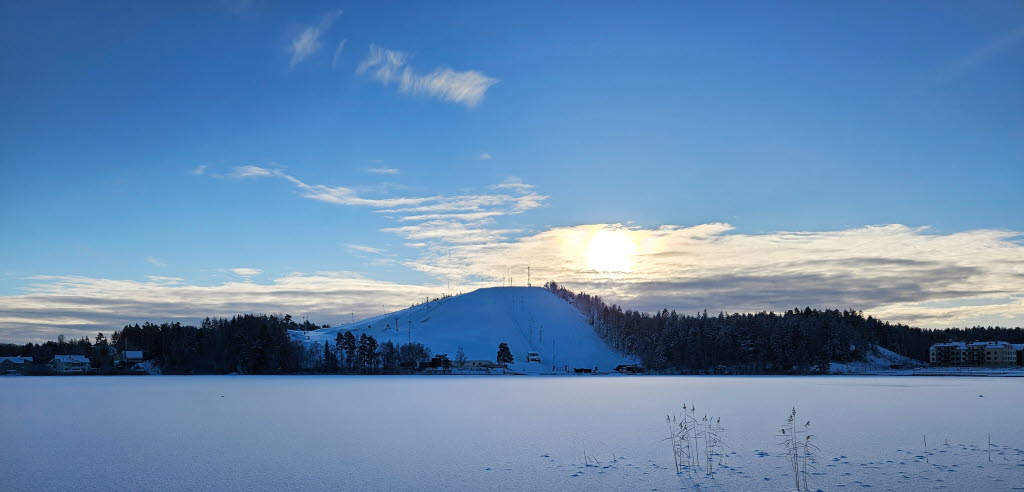 Väsjön på vintern