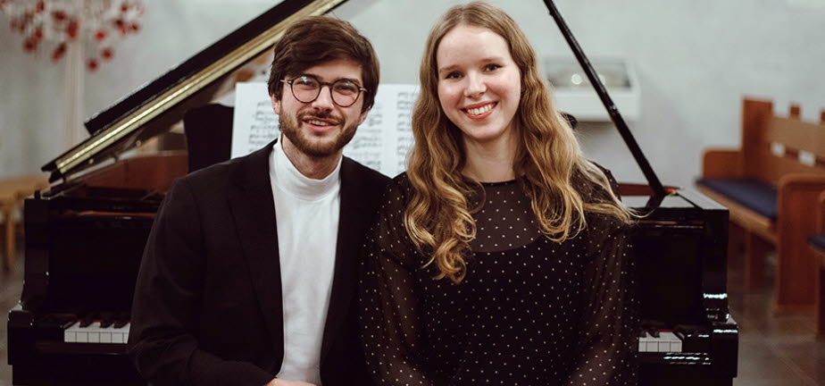 Anna Bæk Christensen och Octavian Leyva Dragomir 