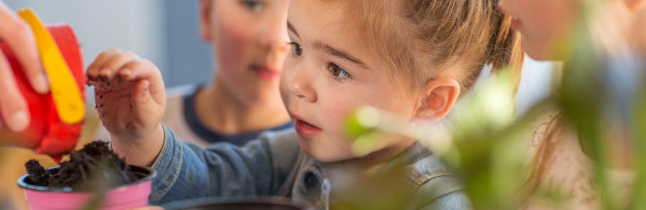 Barn på förskola